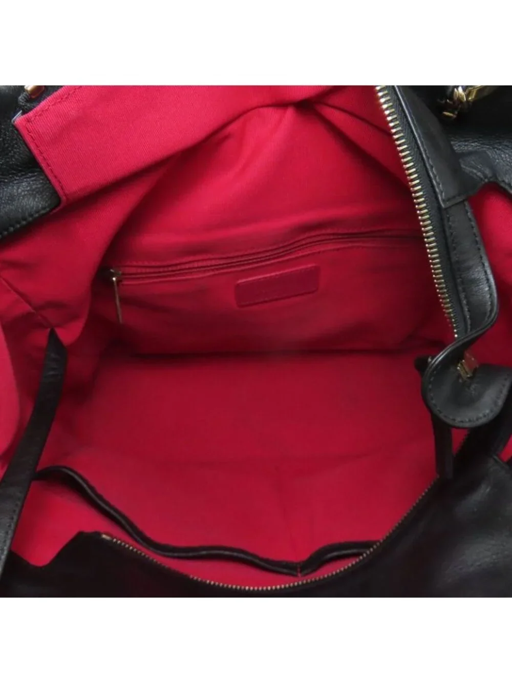 Chanel CC Logo Gold 2-Way Handbag Calf - Picture 5 of 15